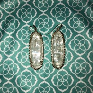 Kendra Scott Crushed Ivory Earrings